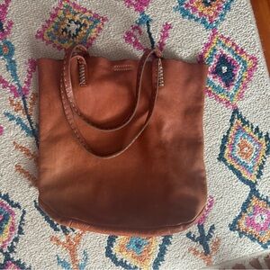 Frye Leather Tote Bag